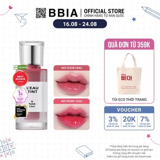 Son tint bóng thuần chay bbia leau tint 4.5g bbia official store