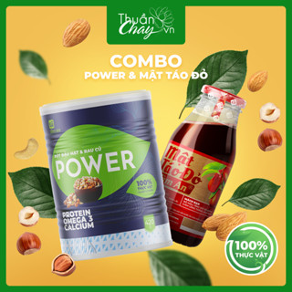 Combo Bột Rau củ Power 420g & Mật Táo Đỏ Tâm An 250ml