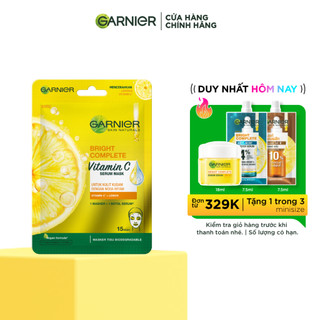 Mặt nạ tinh chất căng mướt da Garnier 28g