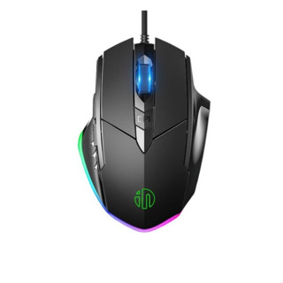 Chuột máy tính gaming W1 INPHIC chuột có dây 6 nút không ồn cảm biến siêu nhạy