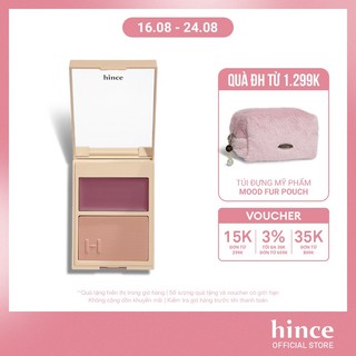 Má Hồng Dạng Phấn Và Kem 2 Ô hince True Dimension Layering Cheek