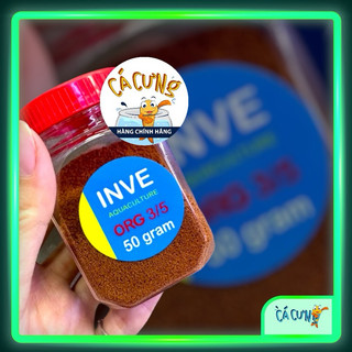 Cám Thái INVE 3/5 50g (cho cá nhỏ) thức ăn cá guppy betta - Hàng Công Ty