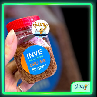 Cám Inve 5/8 - Thức ăn cho cá guppy betta cá thuỷ sinh 50g (Hàng Công Ty)