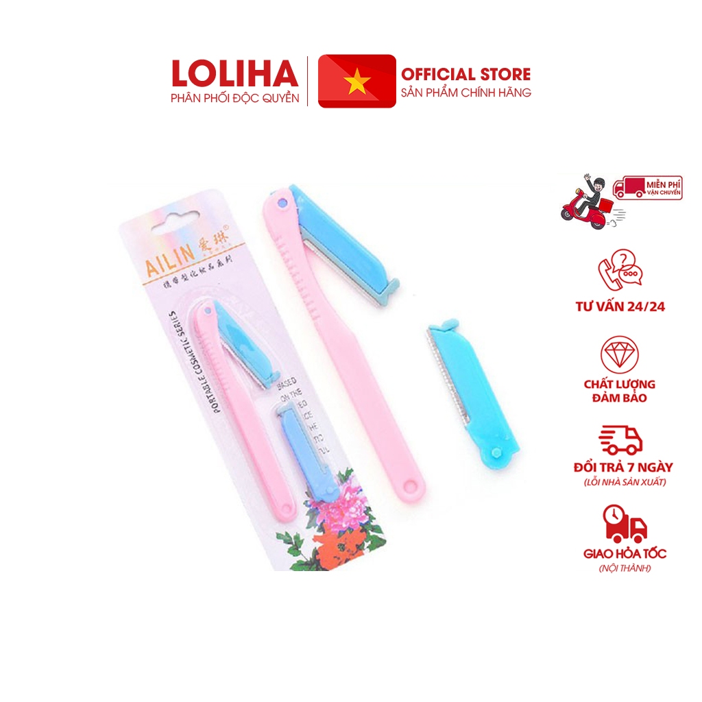 👄FREESHIP👄 Combo 5 Dao cạo chân mày (TẶNG 1 LƯỠI DAO)