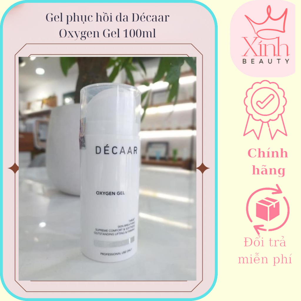 [Công ty] Gel phục hồi da Décaar Oxygen Gel -100ml