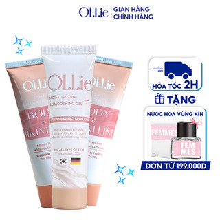 Combo 2 kem tẩy lông Ollie + 1 kem dưỡng da làm chậm quá trình mọc lông Ollie