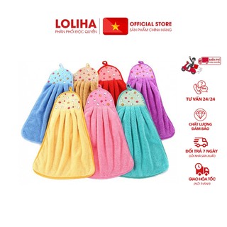⛔FLASHSALE+⛔ Khăn lau tay nhà bếp (LOẠI CÓ MÓC)