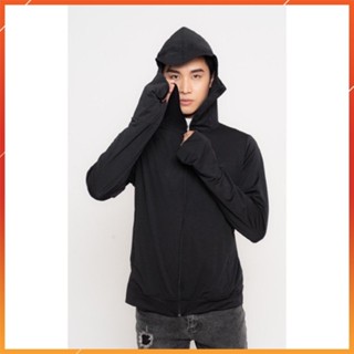 Áo Chống Nắng Nam Thông Hơi Khoá Kéo 2 Bên Túi Kèm Khẩu Trang