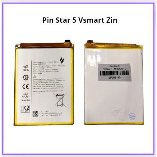 Pin vsmart star 5 mới chất lượng tốt