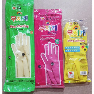 Găng tay cao su Đông Cầu Vồng đủ size S, M , L, găng tay rửa chén, rửa bát, găng tay cầu vồng