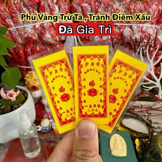 Phù vàng trừ tà - tránh điềm xấu