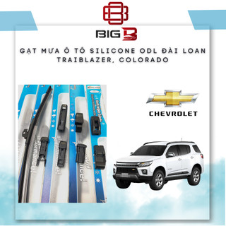 Bộ Gạt mưa ô tô TRAIBLAZER, COLORADO - Gạt mưa Silicone ODL Đài Loan - GẠT TRƯỚC - Gạt SAU - BẢO HÀNH 3TH BIGB AUTO