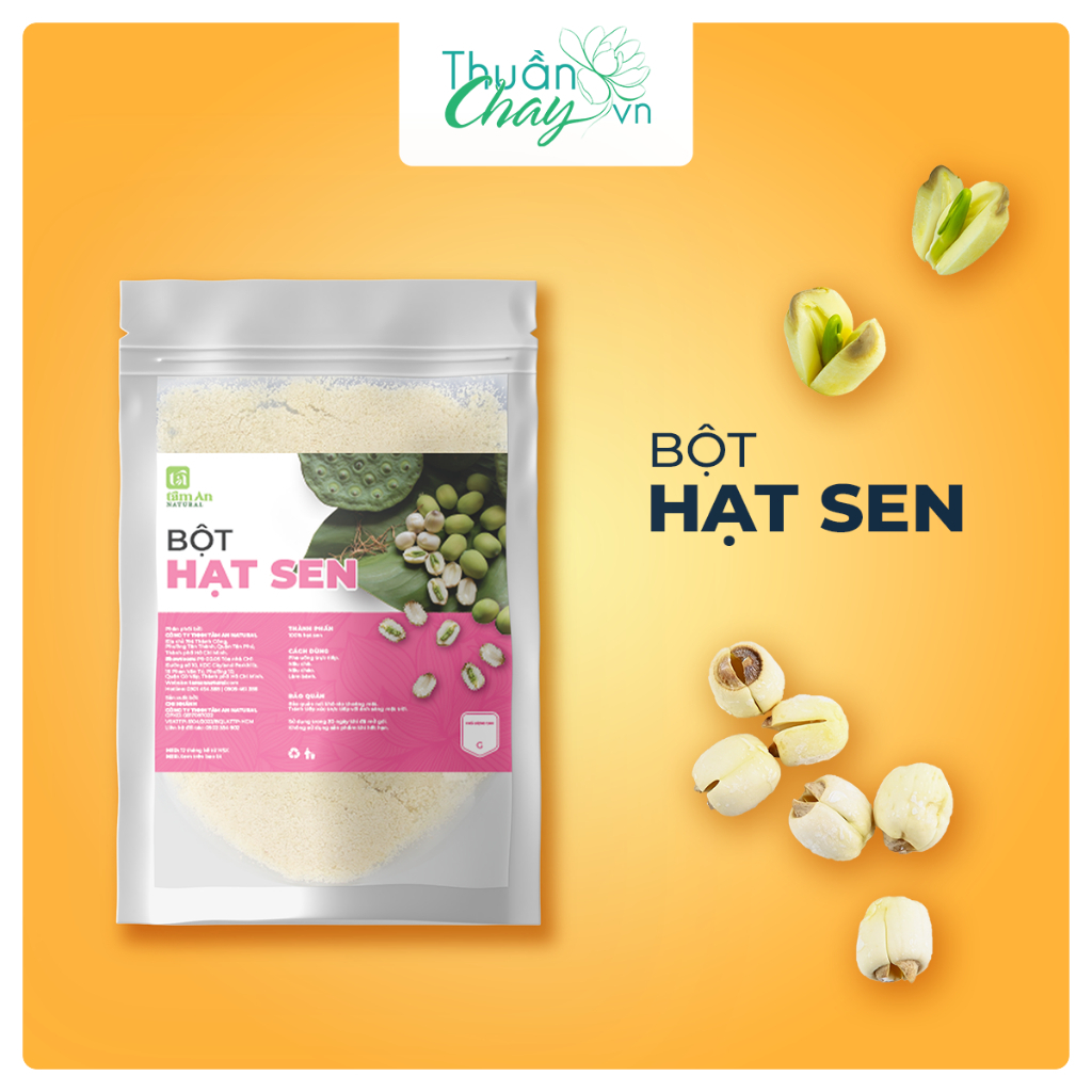 BỘT HẠT SEN 50g Thuần Chay