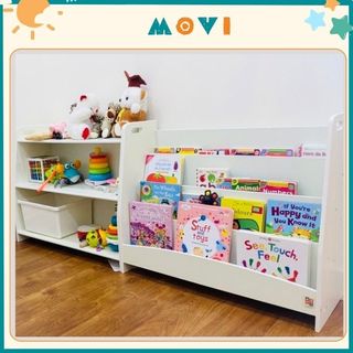  Kệ sách cho bé kệ đồ chơi giá sách cho bé combo kệ sách và kệ đồ chơi cùng cỡ Montessori KCB 