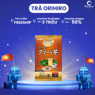 Trà orihiro 60 gói các vị (Hàng nội địa Nhật Bản )