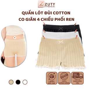 Quần mặc trong váy mặc ở nhà cotton co giản thun 4, Quần lót máy váy dự tiệc Q450