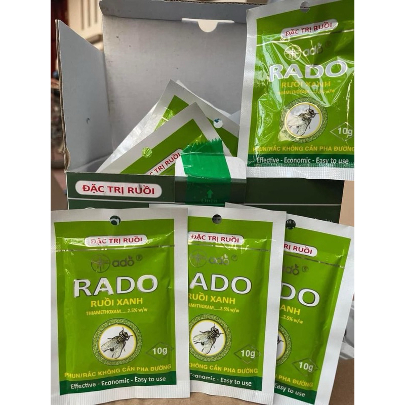 [XẢ KHO] Siêu diệt ruồi RADO 10gr/gói