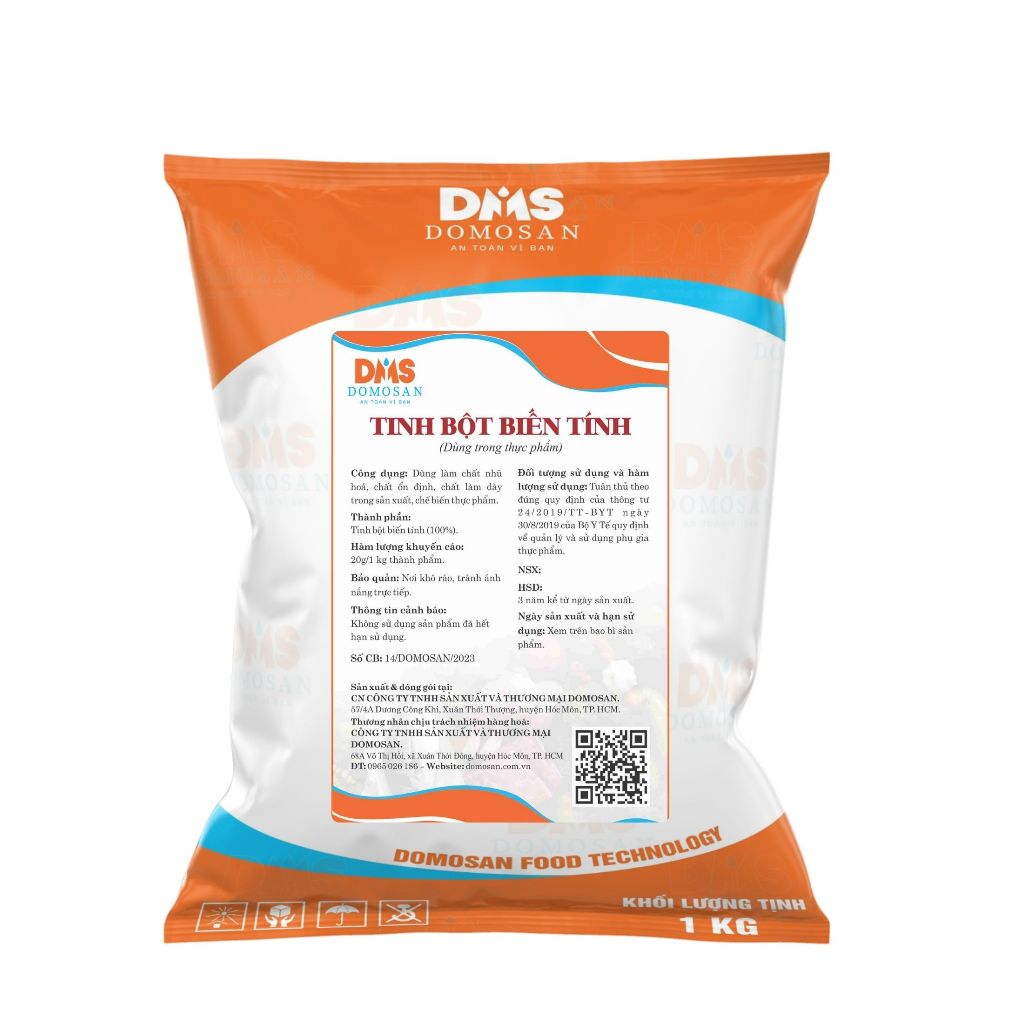 1KG TINH BỘT BIẾN TÍNH MÌ THÁI LAN