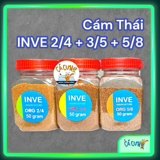 Cám Thái Inve 5/8 + 3/5 + 2/4 - Thức ăn cá thủy sinh, cá 7 màu, guppy betta (Hàng Công Ty)