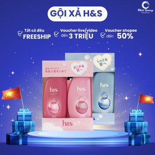 Bộ dầu gội xả Heads & Shoulders Nhật Bản (mẫu mới)