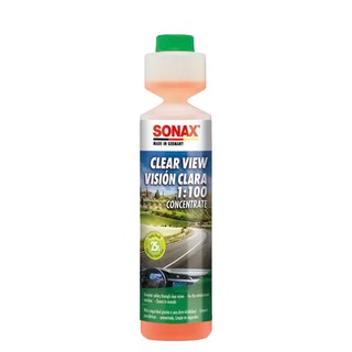Nước rửa kính sonax clear view 1:100 concentrate 371141 250ml - làm trong kính lái khi mưa