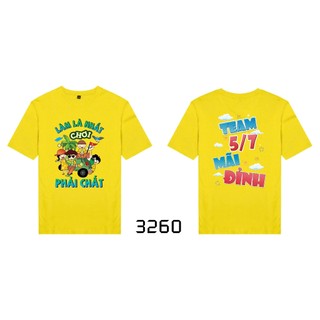 Áo thun tiểu học đồng phục nhóm lớp team du lịch hội trại