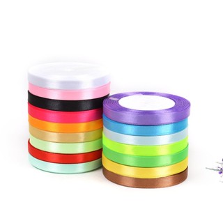 Ruy băng lụa 1cm dài 22m làm nơ trang trí, phụ kiện handmade – nhiều màu đẹp