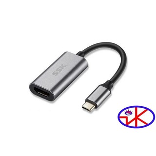 Cáp chuyển đổi TYPE-C To HDMI 4K SSK C060
