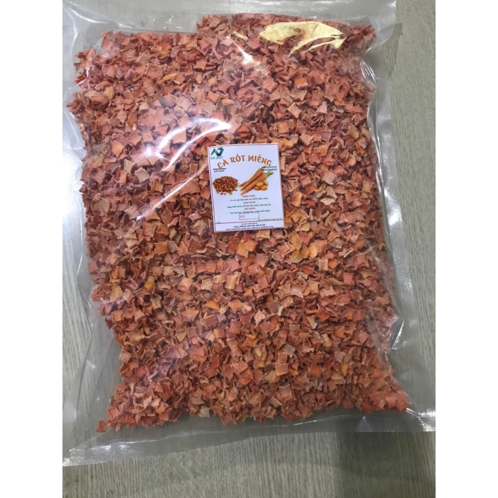 CÀ RỐT THÁI LÁT SẤY KHÔ 1000g