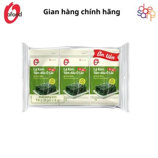 Lá kim tẩm dầu oliu lốc 3 o'food