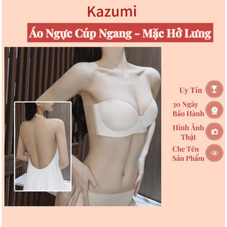 Áo Cúp Ngực KAZUMI Không Dây, Có Gọng Nâng Ngực Tạo Khe Cao Cấp A31