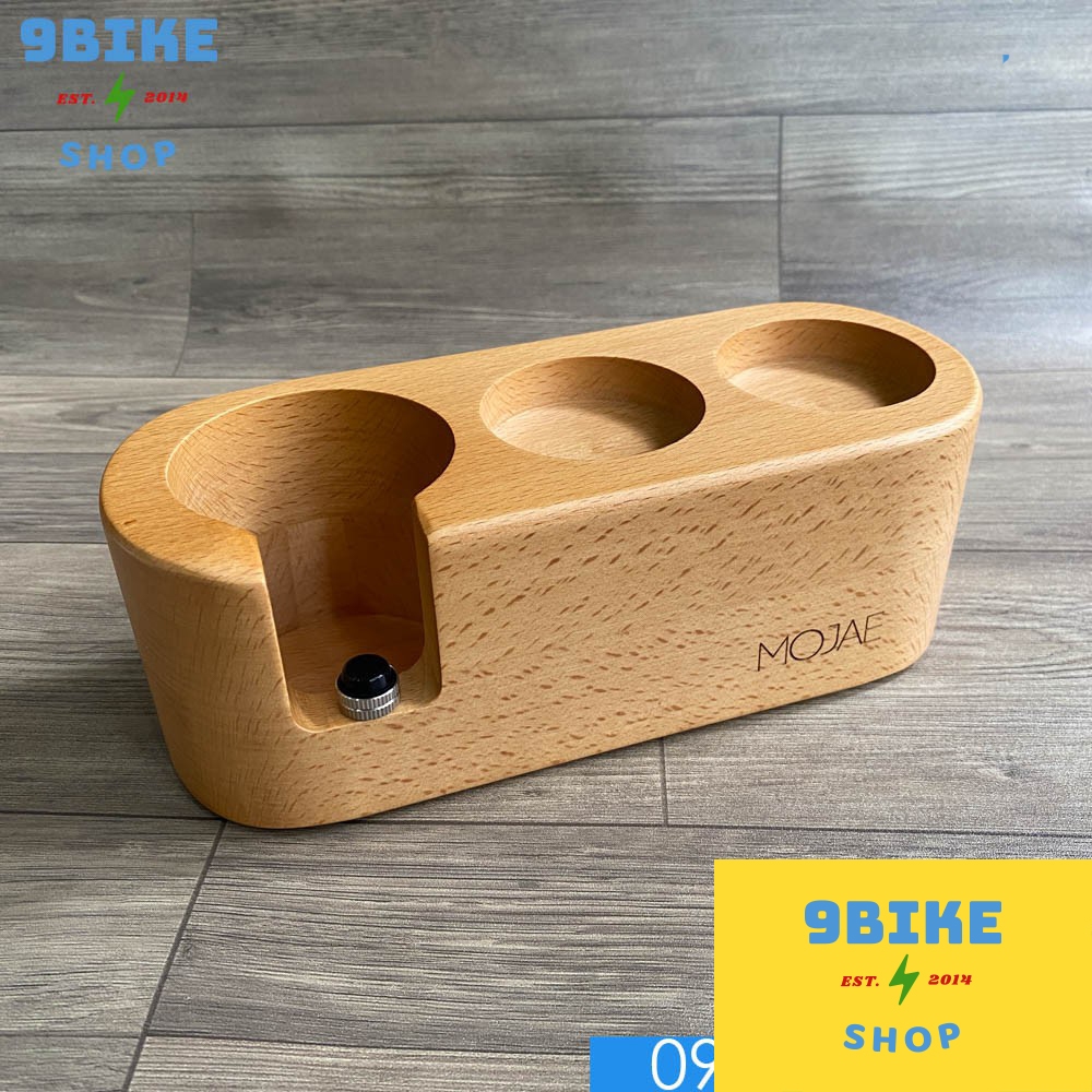 Giá đỡ dụng cụ pha cafe ocd tamper bằng gỗ Mojae