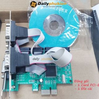 Card PCI Express sang 4 cổng Com rs232 , PCI EX to Com 4 cổng