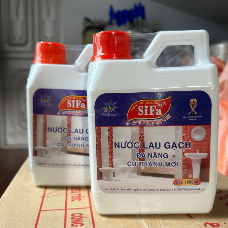 Nước lau Gạch Đa Năng SIFA 1 lít ( lau gạch cũ thành mới )