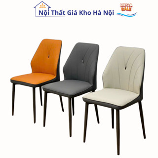 Ghế Ăn Nhập Khẩu Cao Cấp Levi, Bọc Da Pu Cao Cấp Hiện Đại, Chân Sắt Sơn Tĩnh Điện. Căn Hộ Chung Cư Gia Đình.