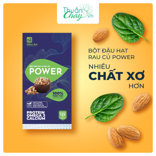 Hộp bột power 5 gói/hộp 125g - bột ngũ cốc đậu hạt rau củ
