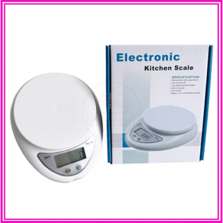 Cân Tiểu Ly Điện Tử Nhà Bếp Mini Định Lượng 1g - 5kg Độ Chính Xác Cao Cân Thực Phẩm Tiện Lợi