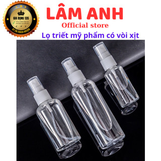 Chai lọ chiết mỹ phẩm có vòi xịt phun xương 30ml 50ml 100ml