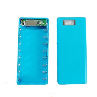 Box sạc dự phòng 8 cell LCD chưa kèm pin ❤️freeship❤️