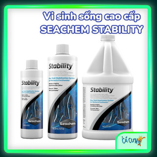 Vi Sinh Sống Seachem Stability Đức cao cấp cho hồ cá nước ngọt và nước mặn (Hàng Công Ty)