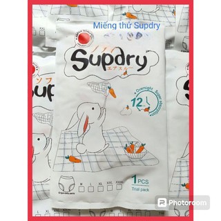 [HCM](1 miếng thử) TÃ QUẦN SUPDRY ĐỦ SIZE M64/L58/XL52/XXL50