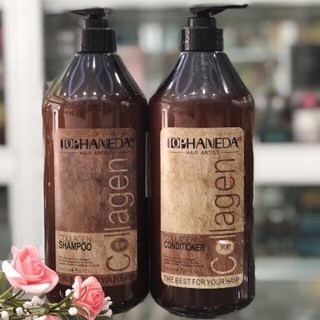 Dầu gội xả Haneda collagen chính hãng công ty Thái Hương 500ml