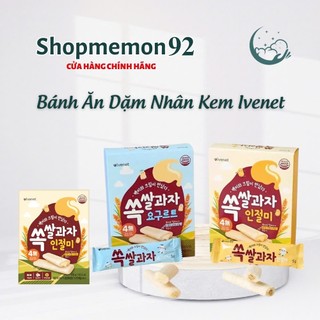 - Bánh gạo nhân kem Ivenet cho bé từ 9 tháng tuổi date T1/2025