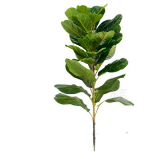 Cây bàng giả trang trí cao cấp 1 nhánh- Cây giả