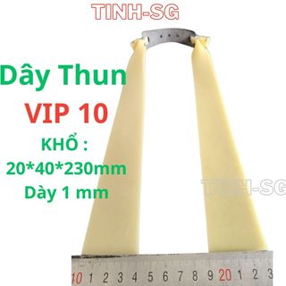 2 bộ Dây Thun Cao Su Vip 10-Khổ 20*40*230mm Dày 1mm