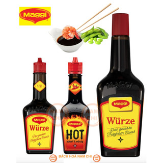 [DATE MỚI] Nước Tương MAGGI ĐỨC WURZE Các Size - Hàng Đức Nhập Khẩu - Hương Vị Thơm Ngon Ít Mặn Đặc Trưng