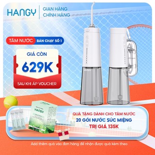 Máy tăm nước HF-9P HANGY chính hãng phiên bản 2022 [Tặng kèm củ sạc]