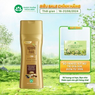 Dầu gội dược liệu Nguyên Xuân Bồng Bềnh 250ml KM 25ml - Dành cho tóc dầu bết