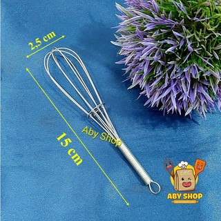 Phới mini khuấy bột ⚡ HÀNG LOẠI 1 ⚡ phới lồng mini cây trộn bột nhỏ gọn đa năng