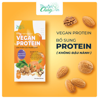 Hộp vegan protein 5 gói/hộp 125g - hộp bột ngũ cốc đậu hạt rau củ không đậu nành